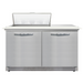 Continental D48N8C-FB 48" Designer Line Sandwich/Salad Prep Table w/ Refrigerated Base, 115v-cityfoodequipment.com