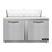 Continental D60N12-FB 60" Designer Line Sandwich/Salad Prep Table w/ Refrigerated Base, 115v-cityfoodequipment.com