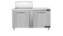 Continental D60N12M 60" Designer Line Sandwich/Salad Prep Table w/ Refrigerated Base, 115v-cityfoodequipment.com