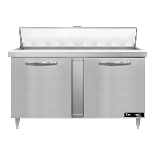 Continental D60N16 60" Designer Line Sandwich/Salad Prep Table w/ Refrigerated Base, 115v-cityfoodequipment.com