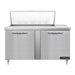 Continental D60N18M 60" Designer Line Sandwich/Salad Prep Table w/ Refrigerated Base, 115v-cityfoodequipment.com