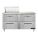 Continental D60N8-D 60" Designer Line Sandwich/Salad Prep Table w/ Refrigerated Base, 115v-cityfoodequipment.com