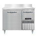 Continental DRA43NSSBS 43" Worktop Refrigerator w/ (2) Sections, 115v-cityfoodequipment.com