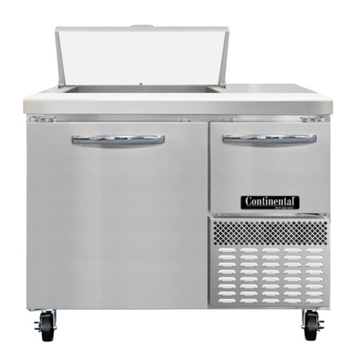 Continental RA43SN6 43" Sandwich/Salad Prep Table w/ Refrigerated Base, 115v-cityfoodequipment.com