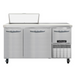 Continental RA60SN8 60" Sandwich/salad Prep Table W/ Refrigerated Base, 115v-cityfoodequipment.com
