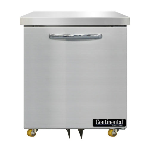 Continental DF27N-U 27" W Undercounter Freezer w/ (1) Section & (1) Door, 115v-cityfoodequipment.com