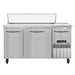 Continental RA60N12 60" Sandwich/Salad Prep Table w/ Refrigerated Base, 115v-cityfoodequipment.com