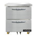 Continental DF27N-U-D 27" W Undercounter Freezer w/ (1) Section & (2) Drawers, 115v-cityfoodequipment.com