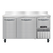 Continental FA60NBS 60" W Worktop Freezer W/ (3) Sections & (3) Doors, 115v-cityfoodequipment.com