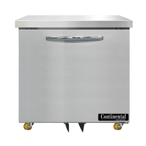 Continental DF32N-U 32" W Undercounter Freezer w/ (1) Section & (1) Door, 115v-cityfoodequipment.com