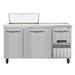 Continental RA60N8 60" Sandwich/Salad Prep Table w/ Refrigerated Base, 115v-cityfoodequipment.com