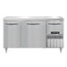 Continental DFA60NSS 60" W Worktop Freezer w/ (2) Sections & (2) Doors, 115v-cityfoodequipment.com