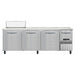 Continental RA93N8 93" Sandwich/Salad Prep Table w/ Refrigerated Base, 115v-cityfoodequipment.com