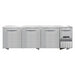 Continental RA93N-U 93" W Undercounter Refrigerator w/ (4) Sections & (4) Doors, 115v-cityfoodequipment.com