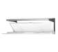 Continental SOS68 Single Pass Thru Overshelf For 67 1/4" Prep Tables-cityfoodequipment.com