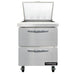 Continental SW27N12M-D 27" Sandwich/Salad Prep Table w/ Refrigerated Base, 115v-cityfoodequipment.com