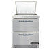 Continental SW27N12M-FB-D 27" Sandwich/Salad Prep Table w/ Refrigerated Base, 115v-cityfoodequipment.com