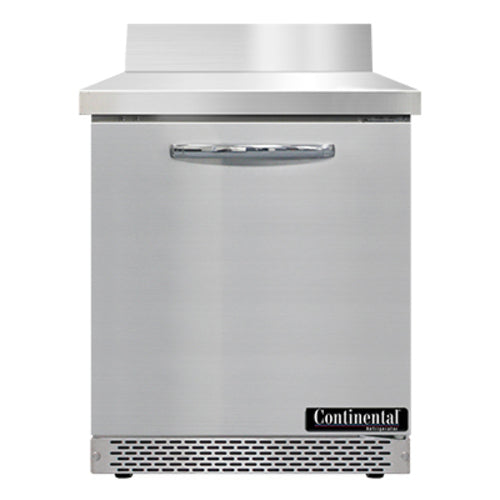 Continental SW27NBS-FB 27" Worktop Refrigerator w/ (1) Section, 115v-cityfoodequipment.com