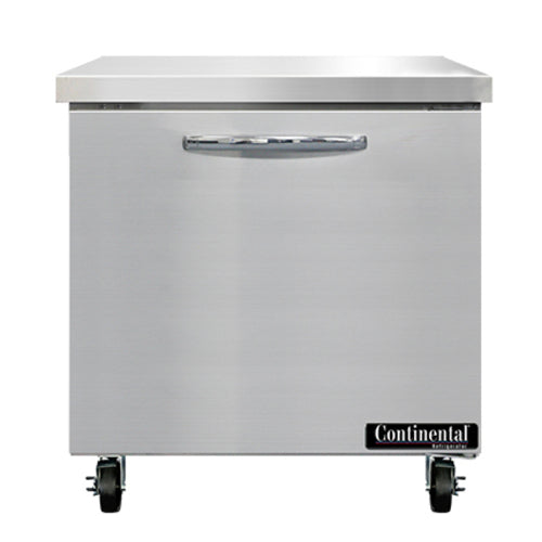 Continental SW32N 32" Worktop Refrigerator w/ (1) Sections, 115v-cityfoodequipment.com