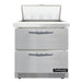 Continental SW32N8-FB-D 32" Sandwich/Salad Prep Table w/ Refrigerated Base, 115v-cityfoodequipment.com