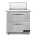 Continental SW32N8C-FB-D 32" Sandwich/salad Prep Table W/ Refrigerated Base, 115v-cityfoodequipment.com
