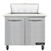 Continental SW36N8C 36" Sandwich/salad Prep Table W/ Refrigerated Base, 115v-cityfoodequipment.com