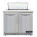 Continental SW36N8C-FB 36" Sandwich/salad Prep Table W/ Refrigerated Base, 115v-cityfoodequipment.com