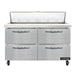 Continental SW48N12-D 48" Sandwich/salad Prep Table W/ Refrigerated Base, 115v-cityfoodequipment.com