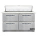 Continental SW48N12C-FB-D 48" Sandwich/salad Prep Table W/ Refrigerated Base, 115v-cityfoodequipment.com