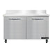 Continental SW48NBS 48" Worktop Refrigerator w/ (2) Sections, 115v-cityfoodequipment.com