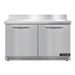 Continental SW48NBS-FB 48" Worktop Refrigerator w/ (2) Sections, 115v-cityfoodequipment.com