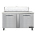 Continental SW60N12 60" Sandwich/salad Prep Table W/ Refrigerated Base, 115v-cityfoodequipment.com