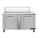 Continental SW60N12C 60" Sandwich/salad Prep Table W/ Refrigerated Base, 115v-cityfoodequipment.com