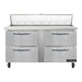 Continental SW60N16-D 60" Sandwich/salad Prep Table W/ Refrigerated Base, 115v-cityfoodequipment.com