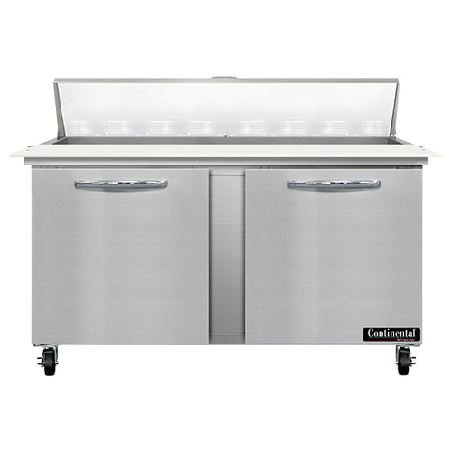 Continental SW60N16C 60" Sandwich/salad Prep Table W/ Refrigerated Base, 115v-cityfoodequipment.com