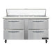 Continental SW60N16C-D 60" Sandwich/salad Prep Table W/ Refrigerated Base, 115v-cityfoodequipment.com