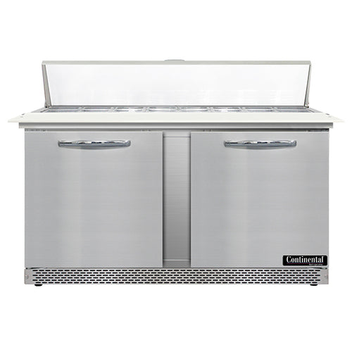 Continental SW60N16C-FB 60" Sandwich/salad Prep Table W/ Refrigerated Base, 115v-cityfoodequipment.com