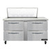 Continental SW60N18M-D 60" Sandwich/salad Prep Table W/ Refrigerated Base, 115v-cityfoodequipment.com