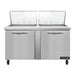Continental SW60N24M 60" Sandwich/salad Prep Table W/ Refrigerated Base, 115v-cityfoodequipment.com