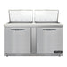 Continental SW60N24M-FB 60" Sandwich/salad Prep Table W/ Refrigerated Base, 115v-cityfoodequipment.com