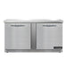 Continental SW60N-FB 60" Worktop Refrigerator w/ (2) Sections, 115v-cityfoodequipment.com