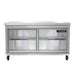 Continental SW60NSGD 60" Worktop Refrigerator W/ (2) Sections, 115v-cityfoodequipment.com