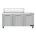 Continental SW72N12 72" Sandwich/salad Prep Table W/ Refrigerated Base, 115v-cityfoodequipment.com