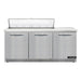 Continental SW72N12-FB 72" Sandwich/salad Prep Table W/ Refrigerated Base, 115v-cityfoodequipment.com