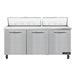 Continental SW72N18 72" Sandwich/Salad Prep Table w/ Refrigerated Base, 115v-cityfoodequipment.com