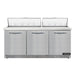 Continental SW72N18-FB 72" Sandwich/Salad Prep Table w/ Refrigerated Base, 115v-cityfoodequipment.com