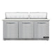 Continental SW72N18C-FB 72" Sandwich/salad Prep Table W/ Refrigerated Base, 115v-cityfoodequipment.com