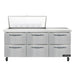 Continental SW72N18M-D 72" Sandwich/salad Prep Table W/ Refrigerated Base, 115v-cityfoodequipment.com