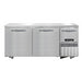 Continental RA68SN-U 68"W Undercounter Refrigerator w/ (3) Sections & (3) Doors, 115v-cityfoodequipment.com