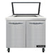 Continental SW36N12M-HGL 36" Sandwich/salad Prep Table W/ Refrigerated Base, 115v-cityfoodequipment.com